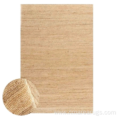 High quality handmade natural jute braided area rugs